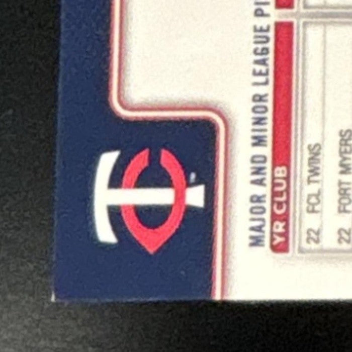 2025 Topps Chrome Zebby Matthews Rookie Auto #RA-ZM RC Minnesota Twins