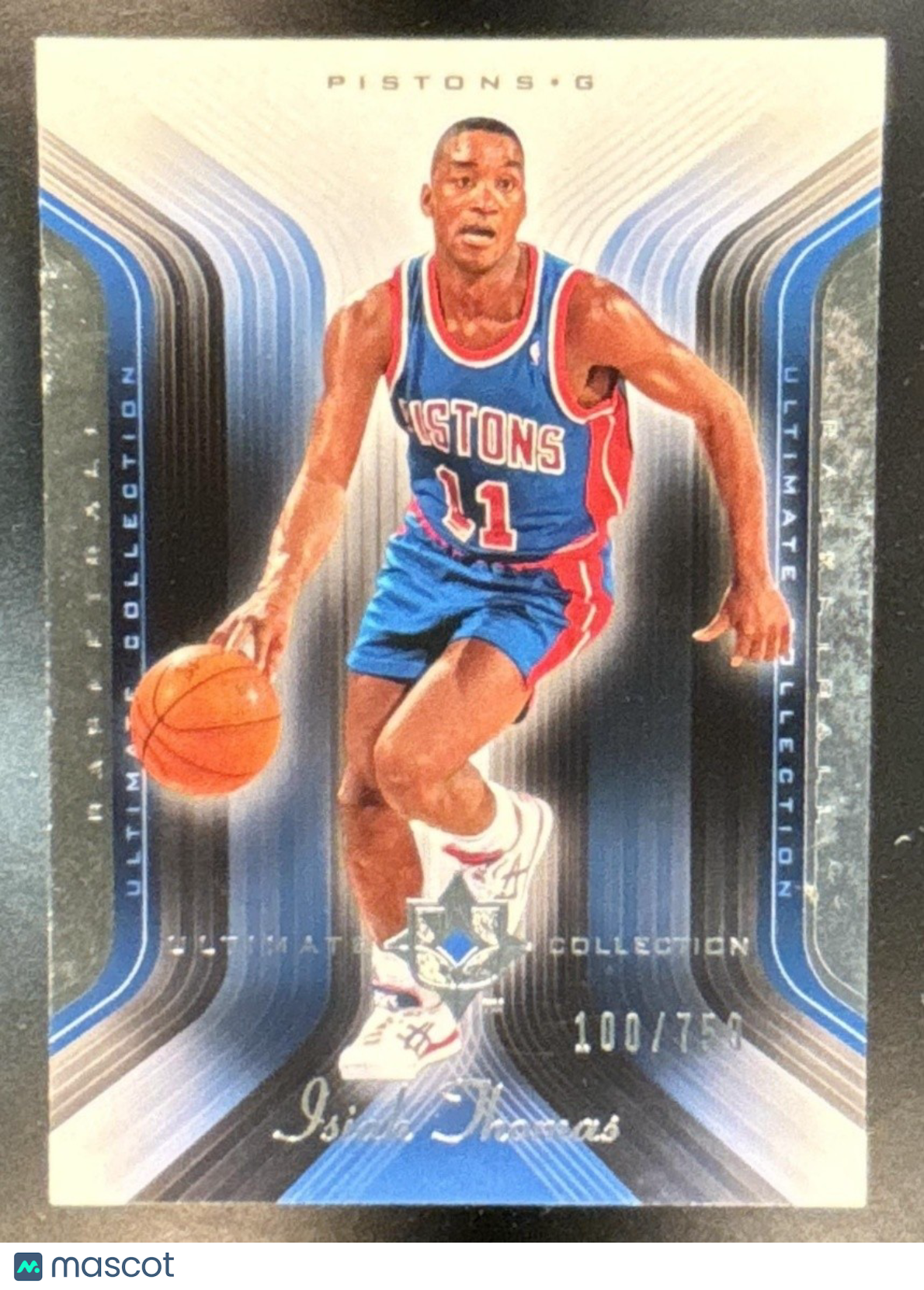 2004-05 Upper Deck Ultimate Collection Isiah Thomas 100/750 #29 Detroit Pistons