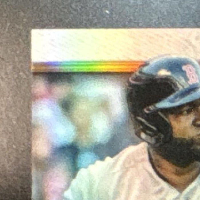 2023 Topps Tribute David Ortiz Triple Relics Orange /25 MEM Boston Red Sox
