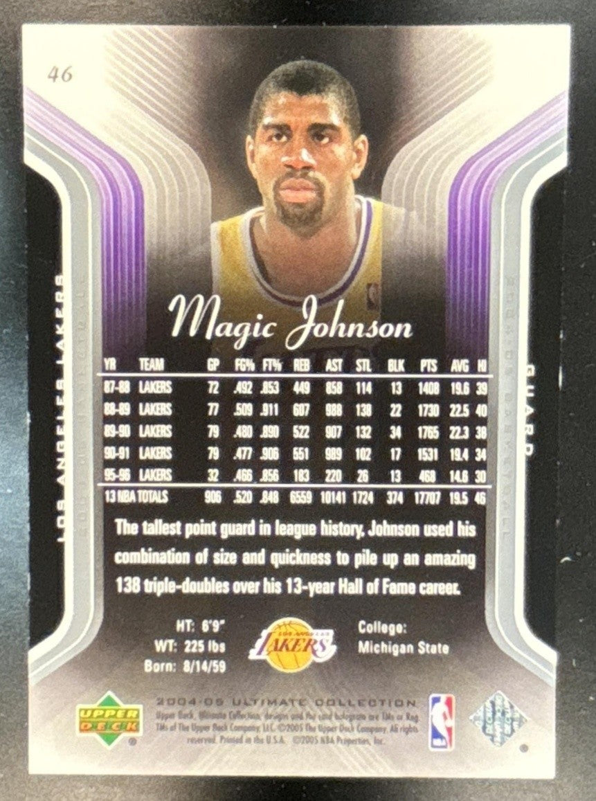 2004-05 Upper Deck Ultimate Collection Magic Johnson 660/750 #46