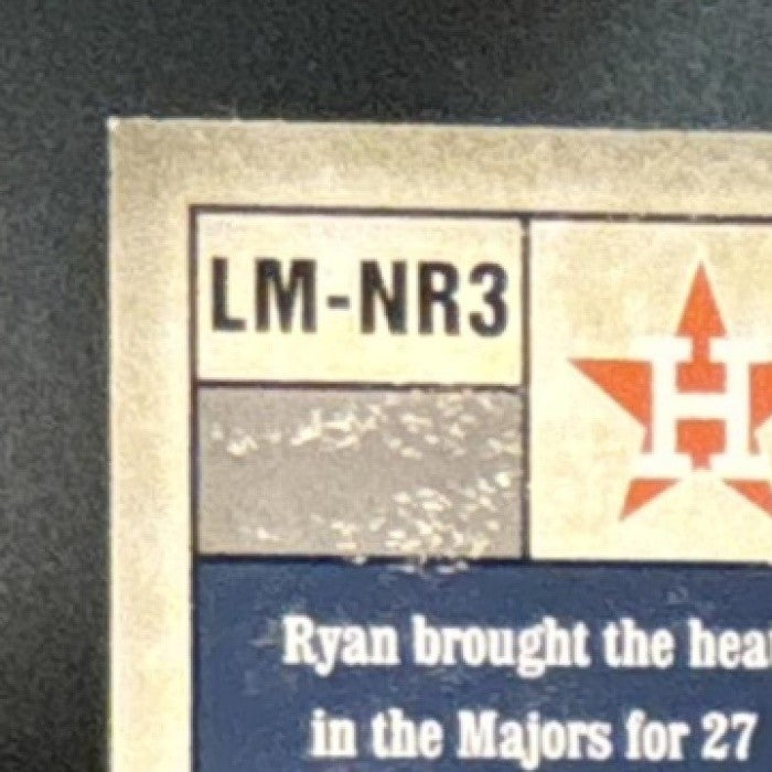 2008 SP Legendary Cuts Nolan Ryan Memorabilia Green /99 #LM-NR3 Houston Astros