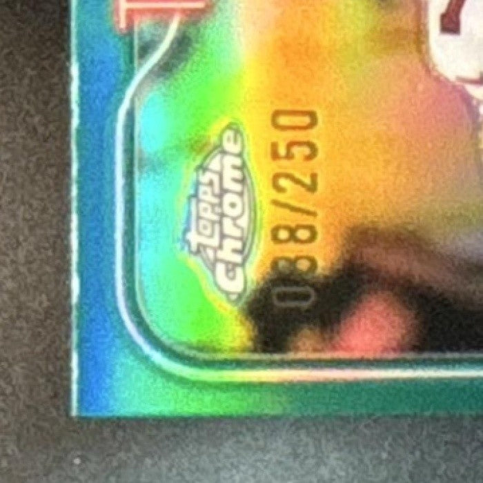 2024 Topps Chrome Bucky Irving Teal Refractor /250 #226 RC Tampa Bay Buccaneers