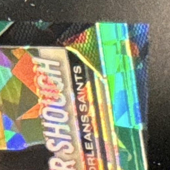 2025 Panini Prizm Tyler Shough Green Ice #327 RC New Orleans Saints