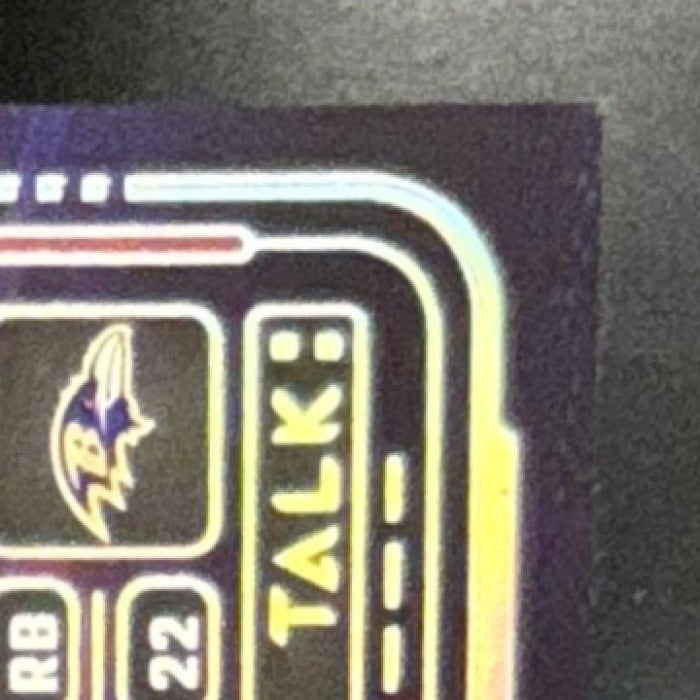 2024 Panini Zenith Derrick Henry Chalk Talk Red /50 #23 Baltimore Ravens