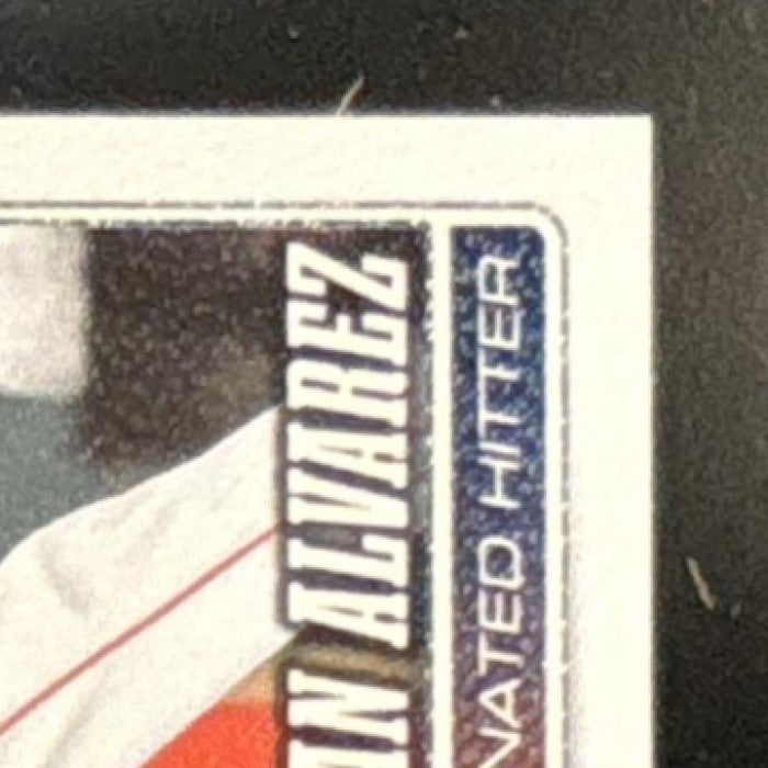 2026 Topps Series 2 Yordan Alvarez Gold Holo Foil /50 #468 Houston Astros