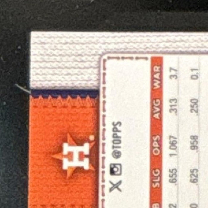2026 Topps Series 2 Yordan Alvarez Gold Holo Foil /50 #468 Houston Astros