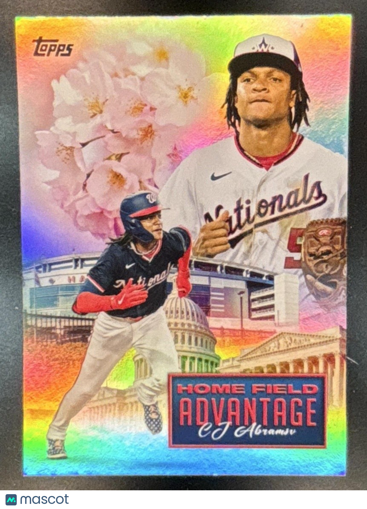 2024 Topps Update CJ Abrams Homefield Advantage #HFA-39 SP Washington Nationals