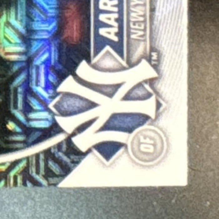 2025 Bowman Aaron Judge Mega Box Refractor #99 New York Yankees