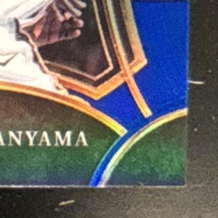 2023-24 Panini Select Victor Wembanyama Blue Prizm #311 RC Mezzanine Spurs