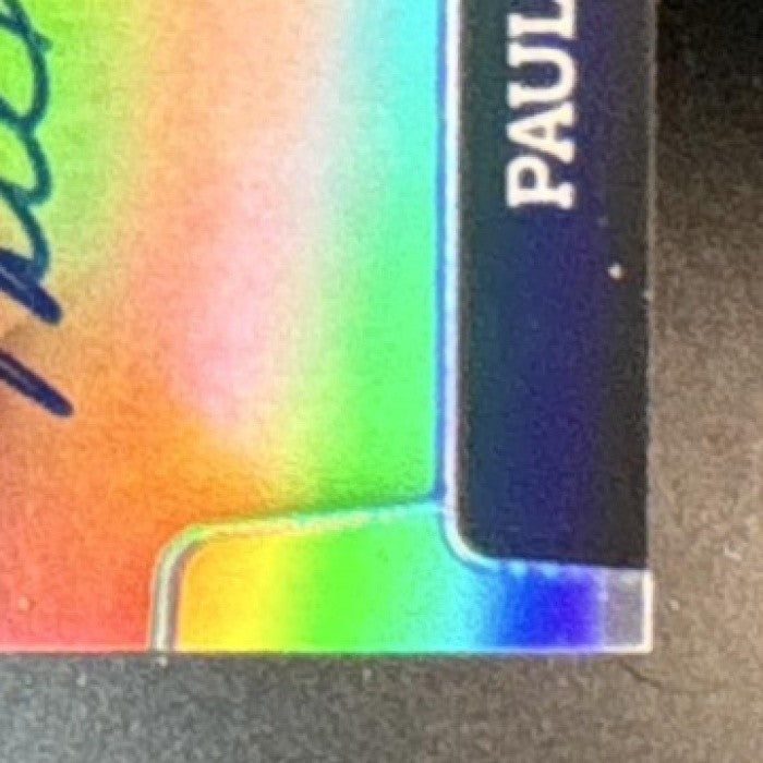 2021 Panini Score Paul Warfield 2019 Super Bowl Prizm Signatures Auto Dolphins