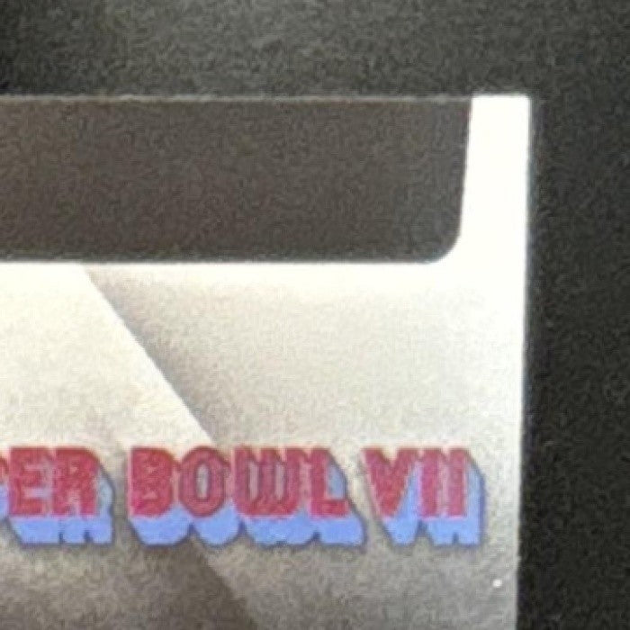 2021 Panini Score Paul Warfield 2019 Super Bowl Prizm Signatures Auto Dolphins