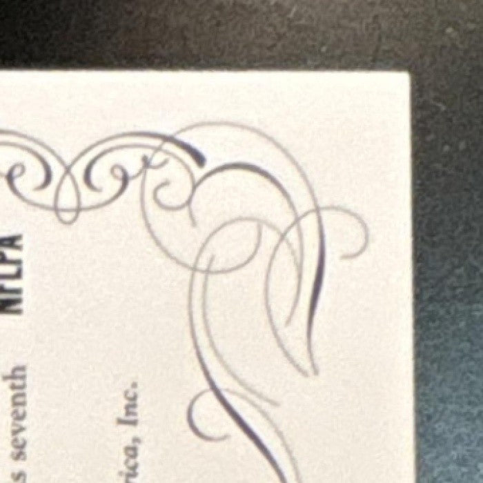2014 National Treasures C.J. Spiller Materials Signatures Silver /10 Auto Bills