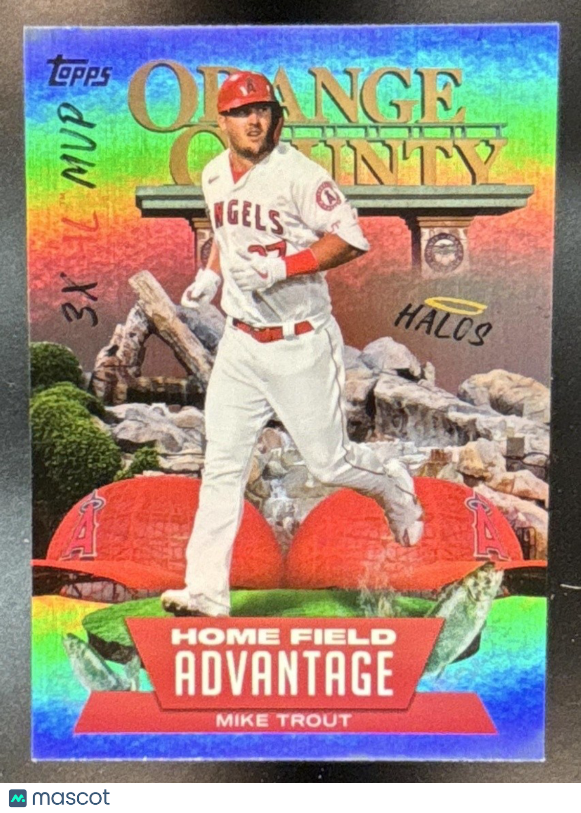 2022 Topps Mike Trout Home Field Advantage #HA-5 Los Angeles Angels