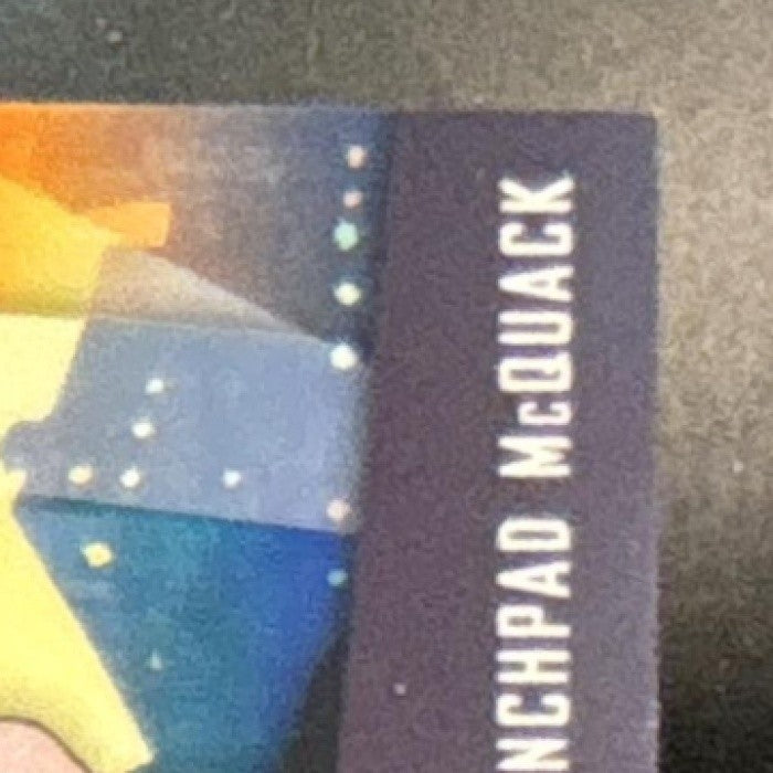 2026 Topps Chrome Disney Launchpad McQuack Darkwing Duck Orange /25 #DD-5