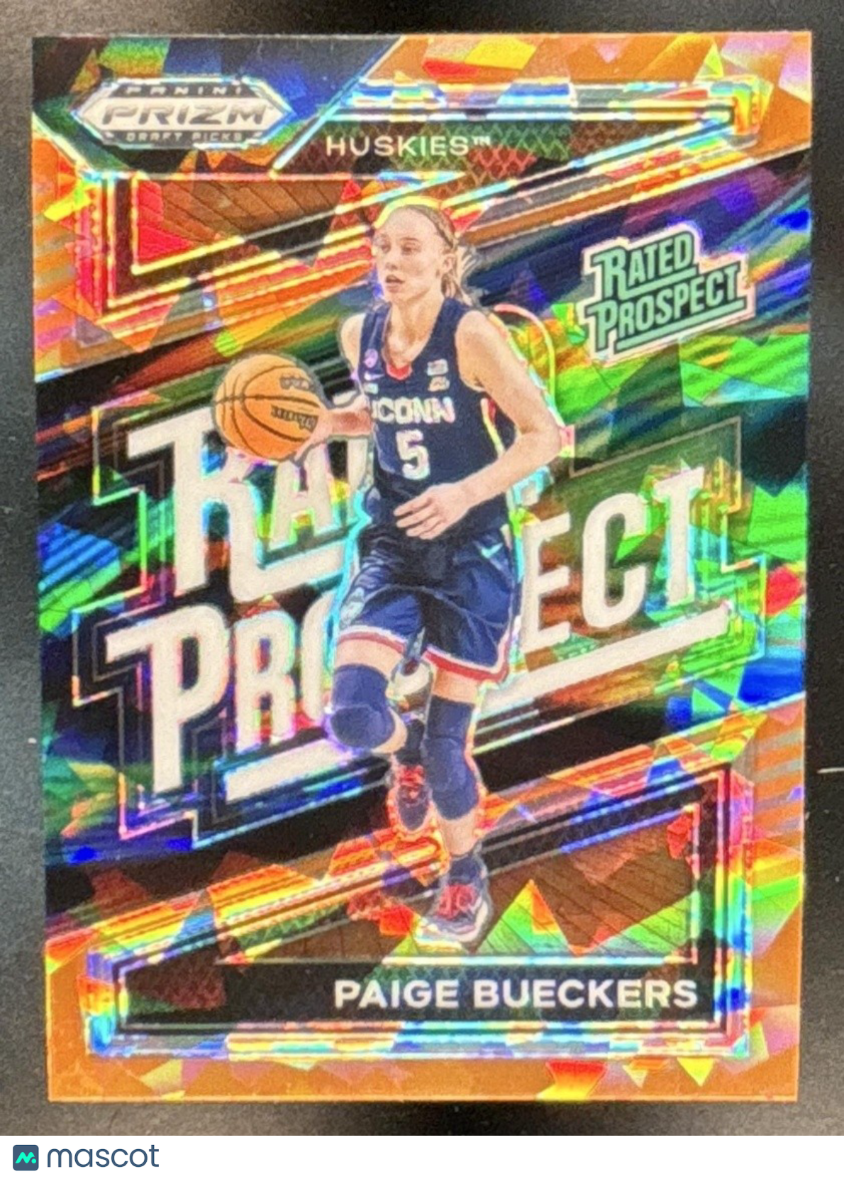 2024 Prizm Draft Picks Collegiate Paige Bueckers Rated Prospect Orange Ice #2
