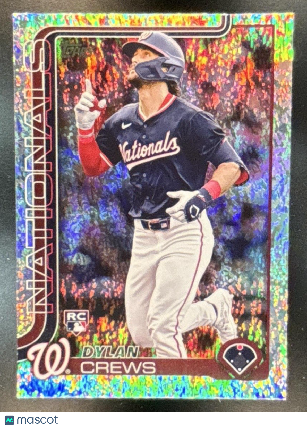 2025 Topps Dylan Crews Confetti #74 RC Washington Nationals