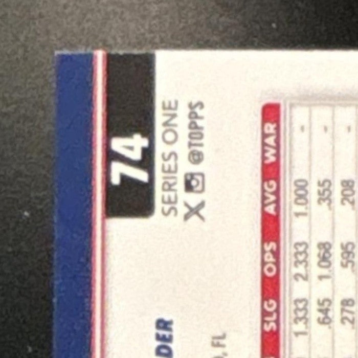 2025 Topps Dylan Crews Confetti #74 RC Washington Nationals