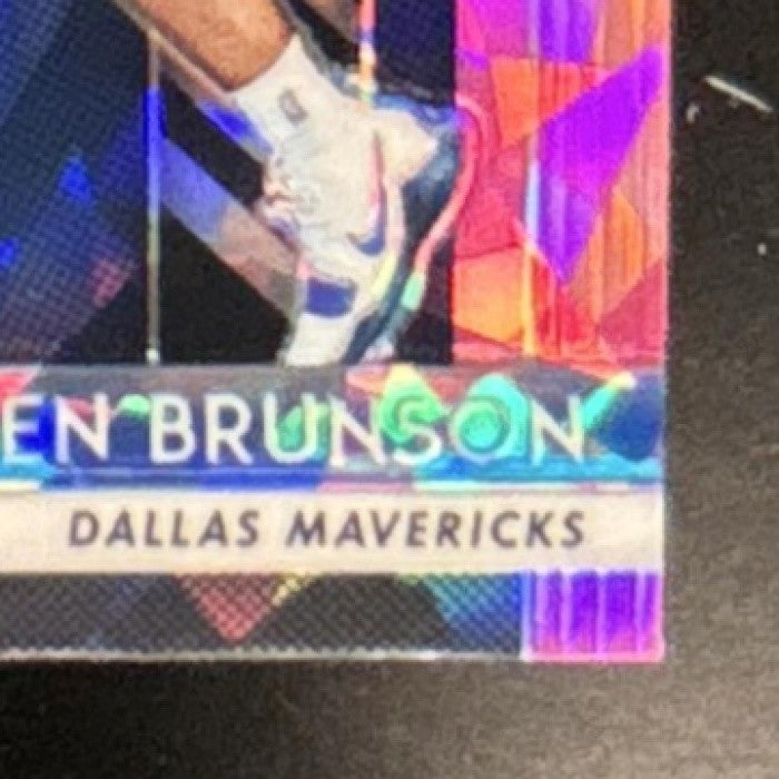 2018-19 Panini Prizm Jalen Brunson Prizms Pink Ice #250 RC Dallas Mavericks