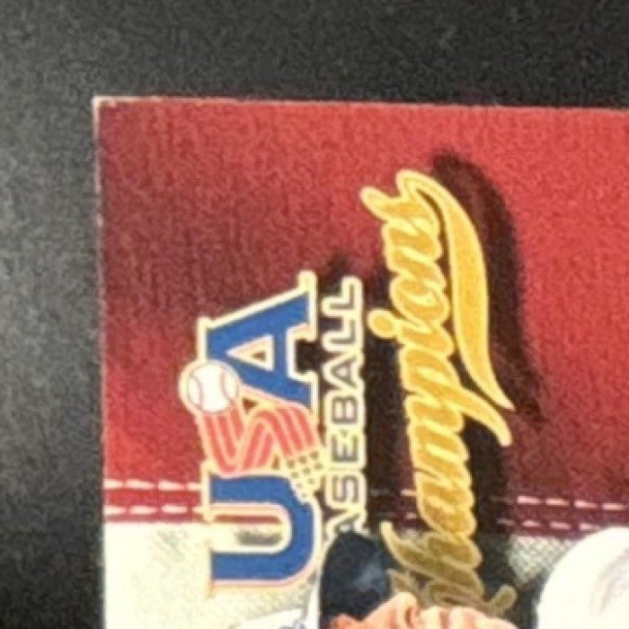 2013 USA Baseball Champions Tyler Naquin Stars and Stripes Signatures /649 Auto