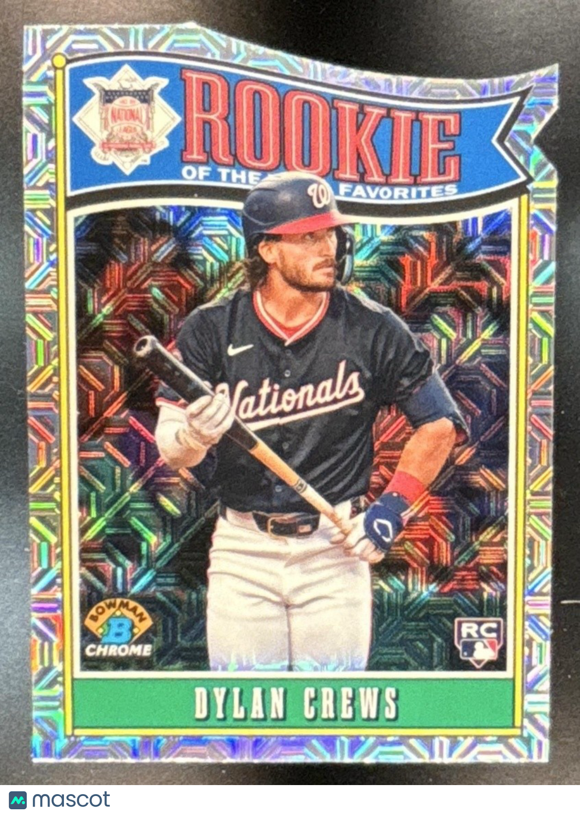 2025 Bowman Dylan Crews Chrome Rookie of the Year Favorites Mega Box RC