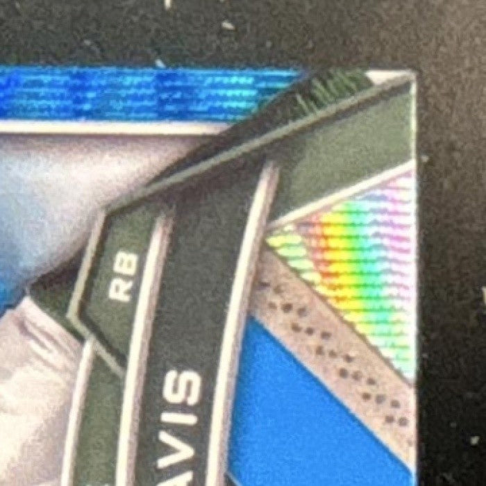 2024 Topps Resurgence Isaiah Davis Blue Surge /99 #169 RC New York Jets