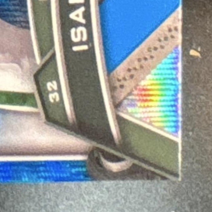 2024 Topps Resurgence Isaiah Davis Blue Surge /99 #169 RC New York Jets