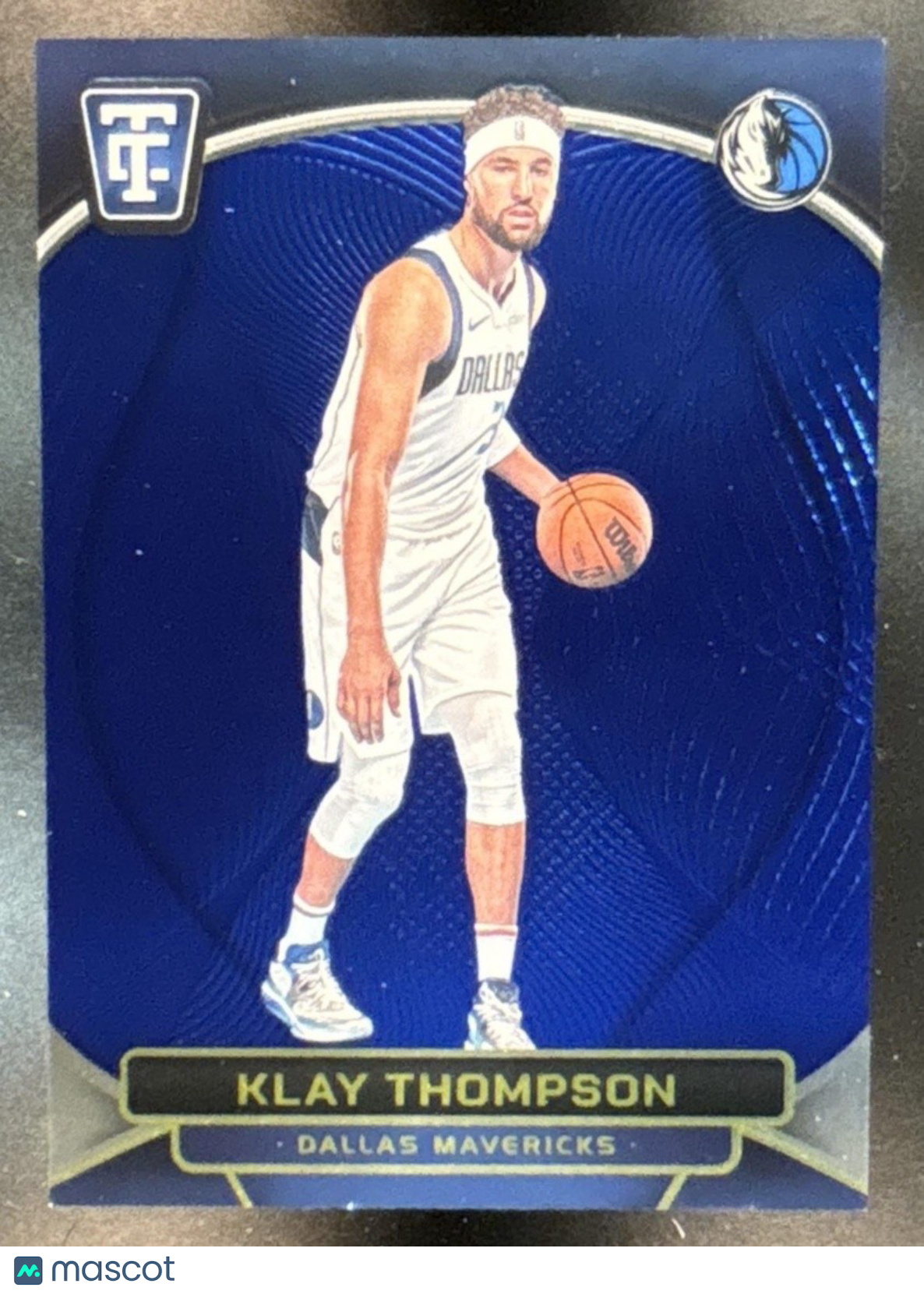 2024-25 Panini Totally Certified Klay Thompson Blue /199 #65 Dallas Mavericks