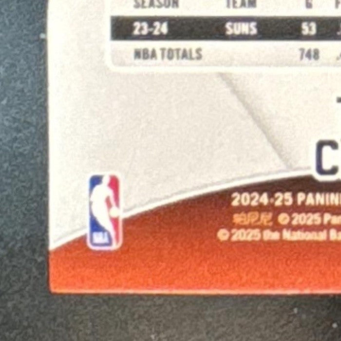 2024-25 Panini Totally Certified Bradley Beal Red Die-Cut /125 #40 Phoenix Suns
