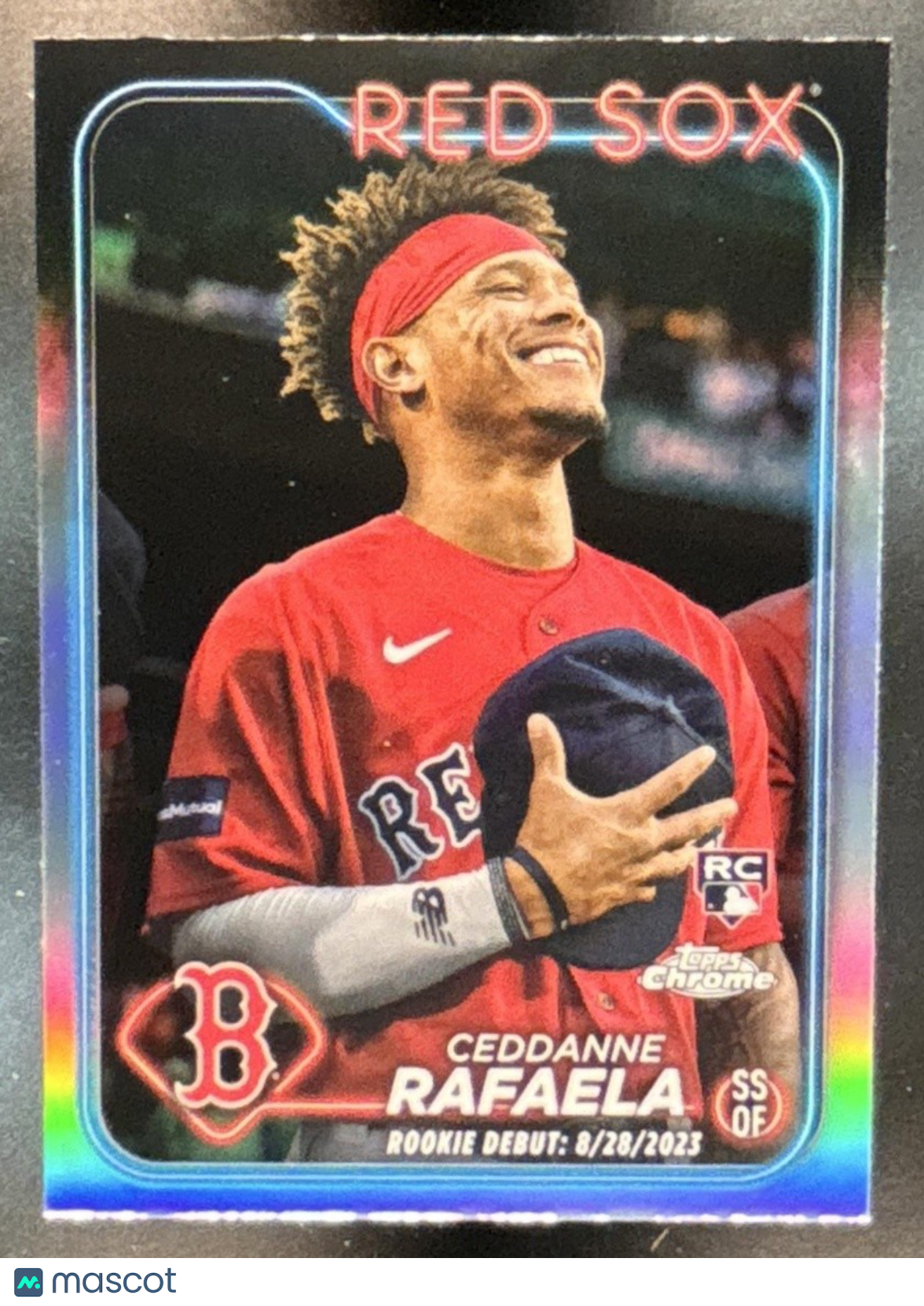 2024 Topps Chrome Update Ceddanne Rafaela Refractor #USC44 RC Boston Red Sox