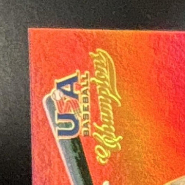 2013 Panini USA Baseball Champions Johnny Field National Team Mirror Red /499