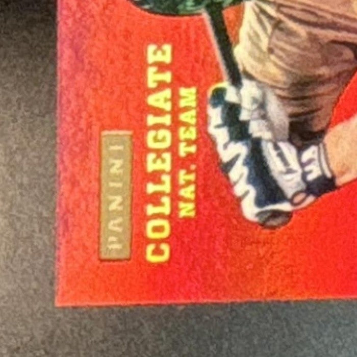 2013 Panini USA Baseball Champions Johnny Field National Team Mirror Red /499