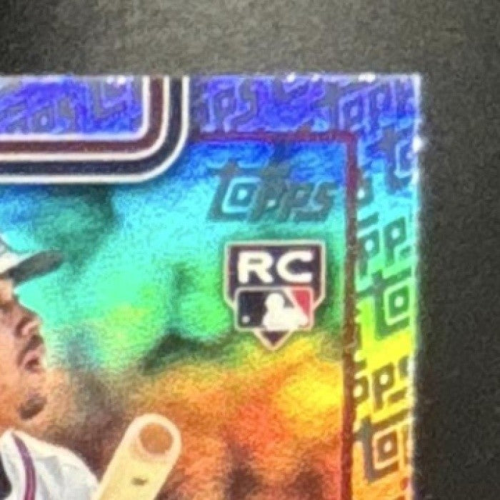 2025 Topps Update Drake Baldwin Foil Pattern #US113 RC Rookie Debut Braves