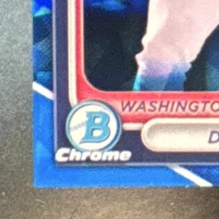 2024 Bowman Chrome Sapphire Dylan Crews Prospects #BCP-193 Washington Nationals