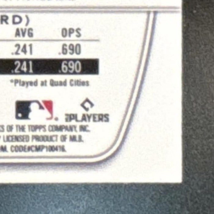 2025 Bowman Sapphire Jac Caglianone Chrome Prospects #BCP-103 Kansas City Royals