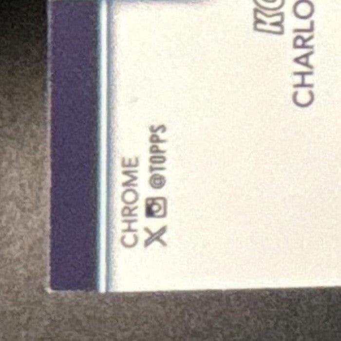 2025-26 Topps Chrome Kon Knueppel #254 RC Charlotte Hornets