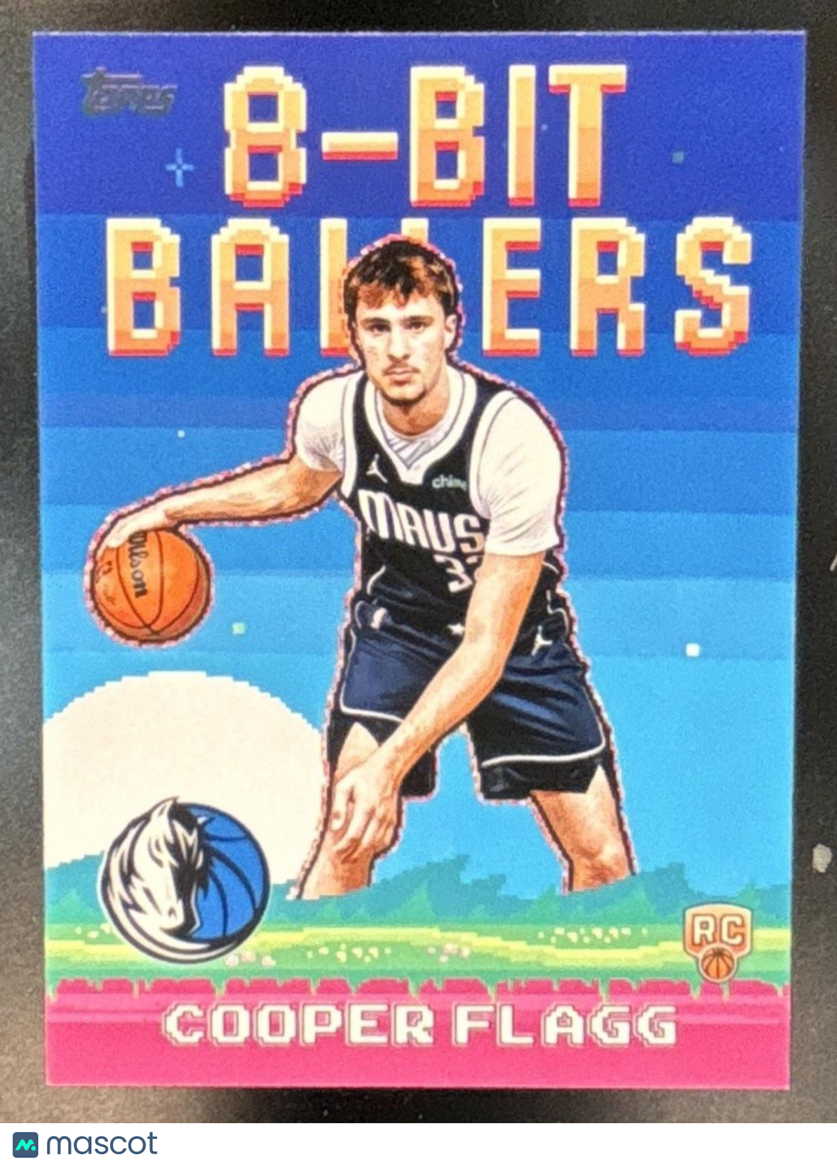 2025-26 Topps Cooper Flagg 8-Bit Ballers #8B-31 RC Dallas Mavericks