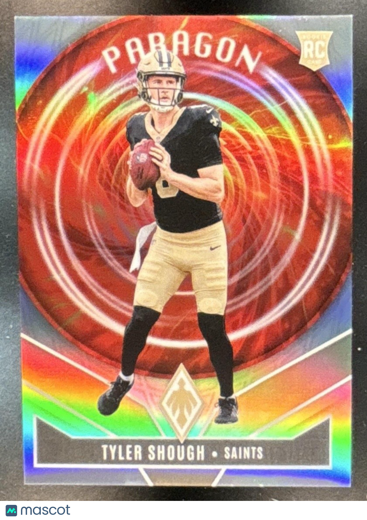 2025 Panini Phoenix Tyler Shough Paragon #6 RC New Orleans Saints
