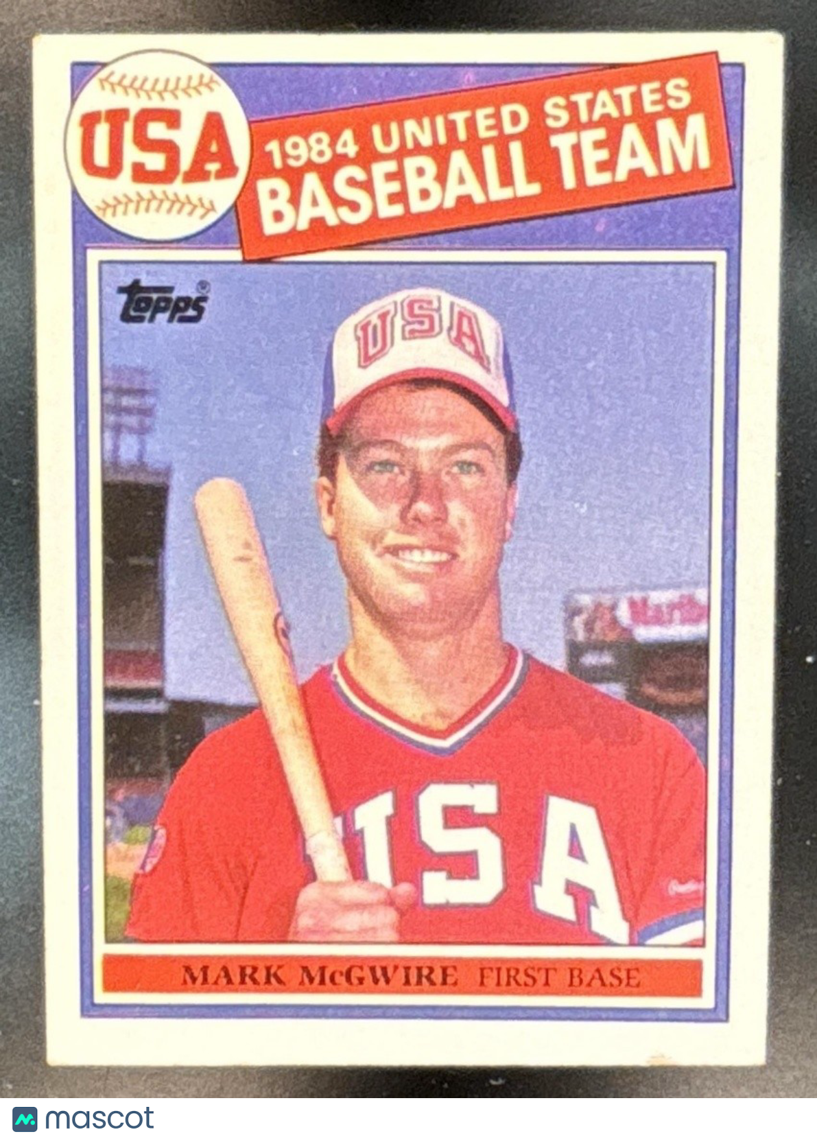 1985 Topps Mark McGwire - #401 RC