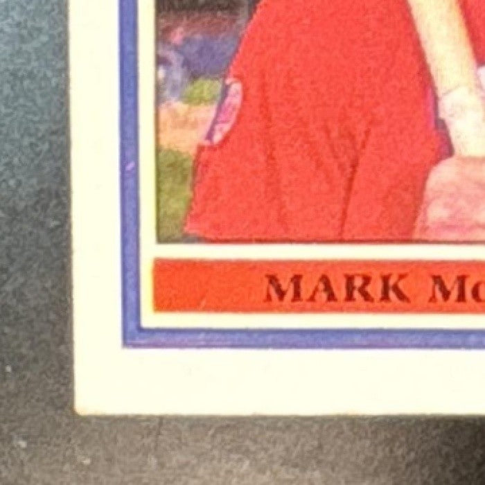 1985 Topps Mark McGwire - #401 RC