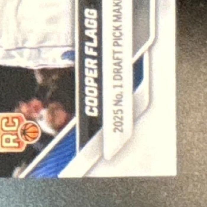 2025-26 Topps Now Cooper Flagg #6 RC Dallas Mavericks