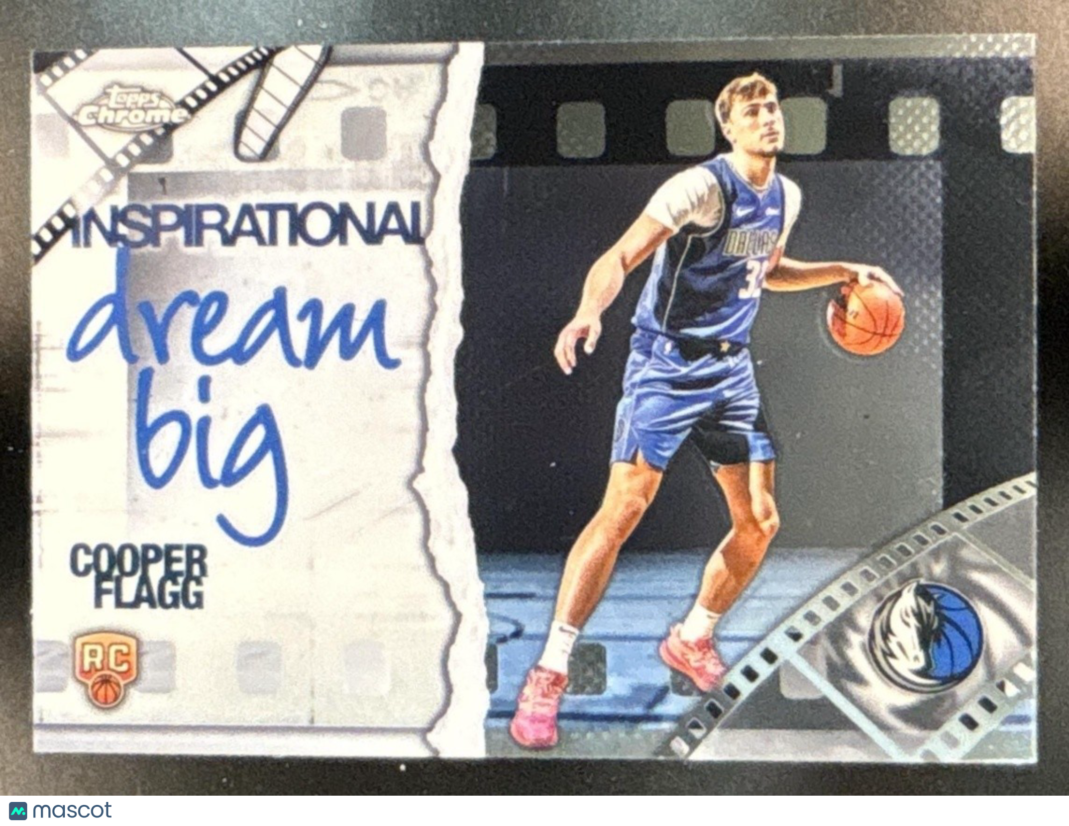 2025-26 Topps Chrome Cooper Flagg Inspirational #IP-18 RC Dallas Mavericks