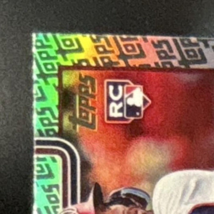 2025 Topps Update Dylan Crews Foil Pattern #US223 RC Debut Washington Nationals