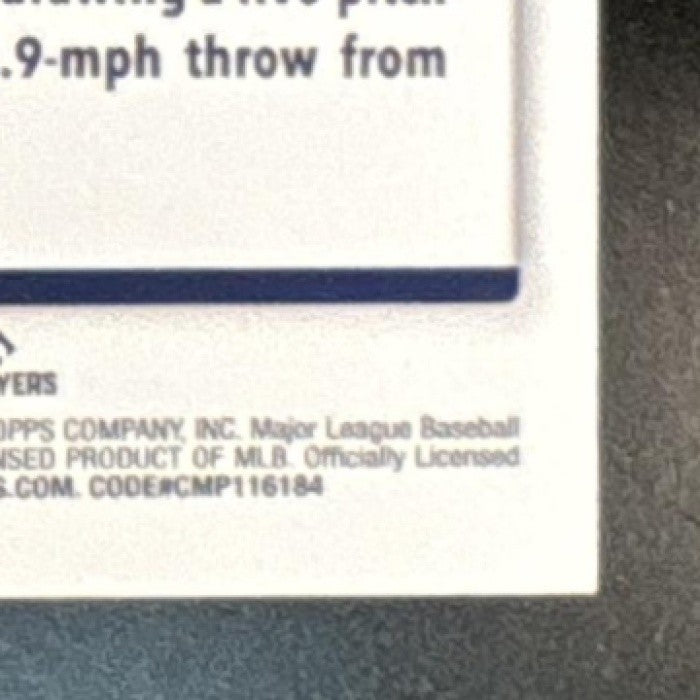 2025 Topps Update Dylan Crews Foil Pattern #US223 RC Debut Washington Nationals