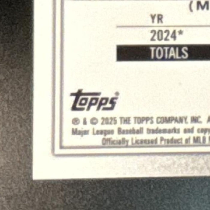 2025 Bowman Chrome Sapphire Drake Baldwin #75 RC Atlanta Braves