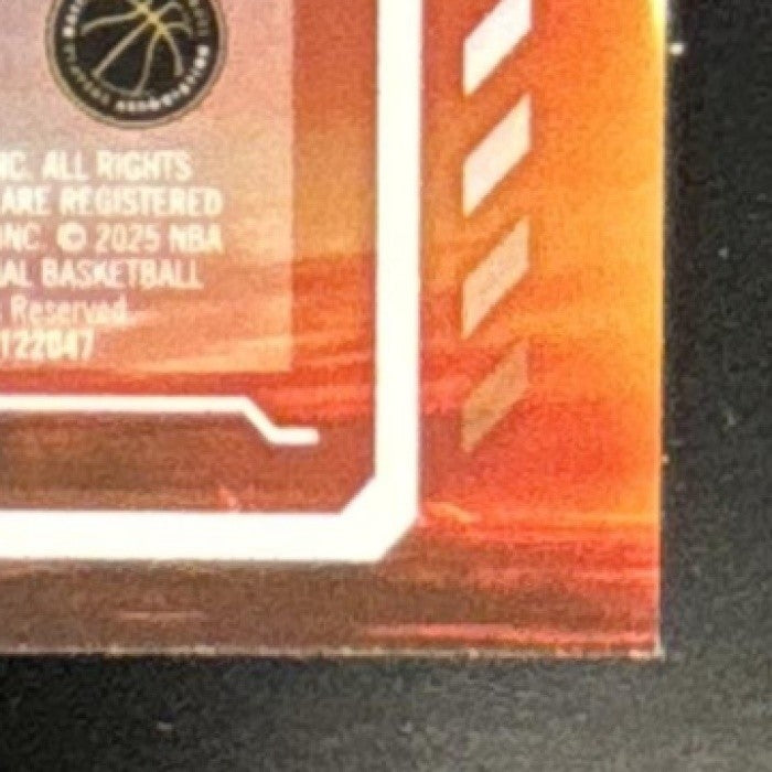 2025-26 Topps Chrome Cooper Flagg Activators RC Dallas Mavericks