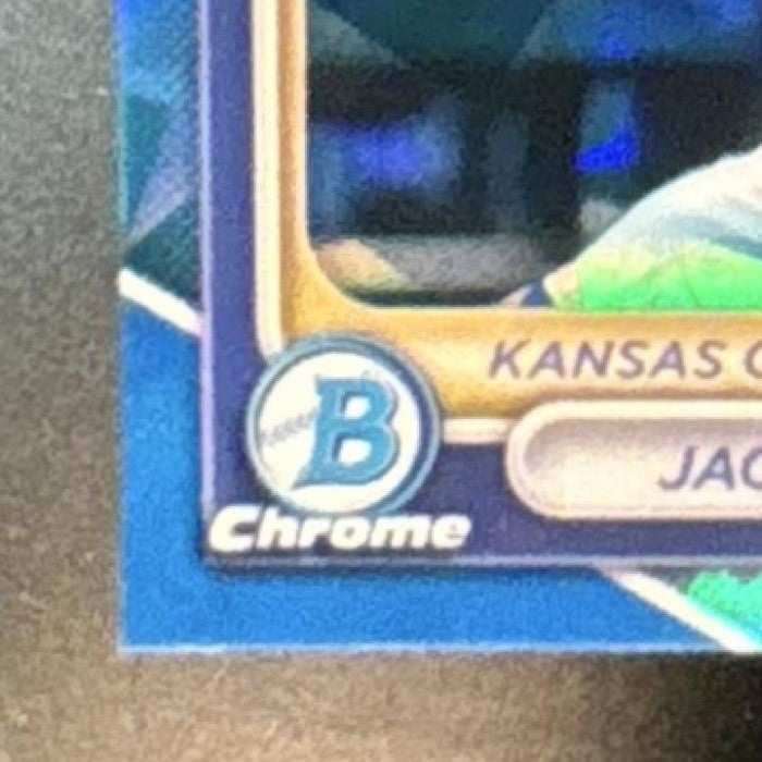 2024 Bowman Draft Sapphire Jac Caglianone Chrome #BDC-8 1st Prospect Royals