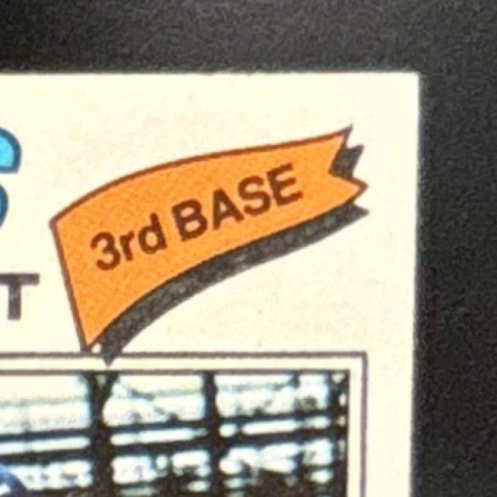1977 Topps George Brett #580 All-Star Kansas City Royals
