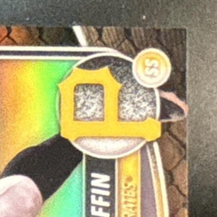2025 Bowman Konnor Griffin Chrome Prospects Reptilian Refractor #BCP-86 Pirates