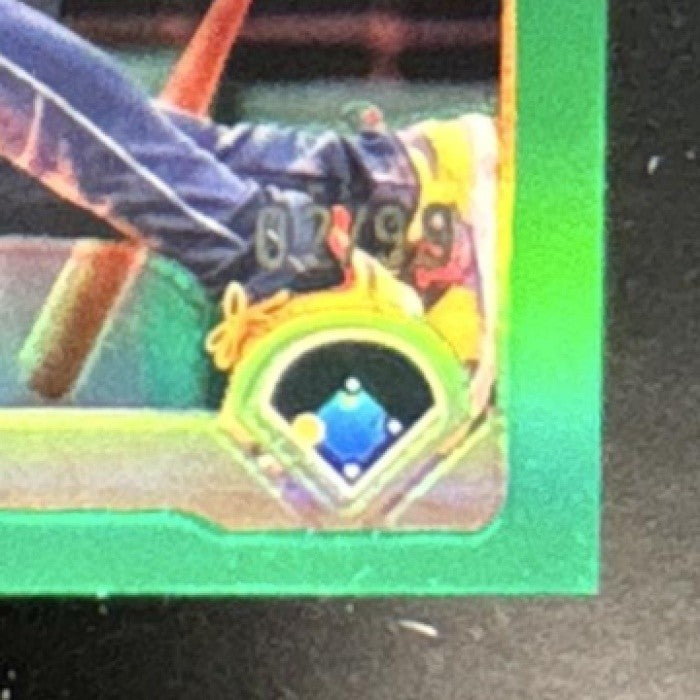 2025 Topps Chrome Ke'Bryan Hayes Green Refractor /99 #196 Pittsburgh Pirates