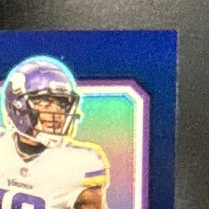 2023 Panini Contenders Optic Justin Jefferson Blue /99 #36 Minnesota Vikings